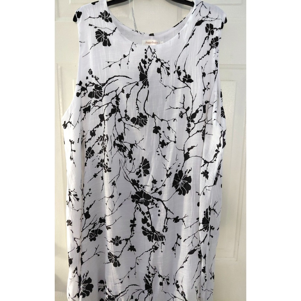 Simply Couture Women Dress Crinkled No Sleeves